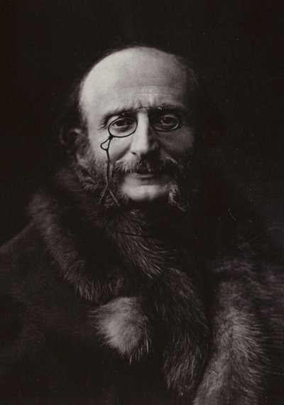 Jacques Offenbach的肖像 作者 法国摄影师