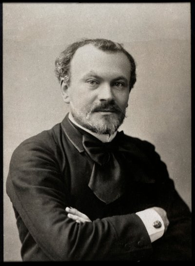 Jules Lemaitre（1853-1914）的肖像，法国评论家和剧作家。 作者 法国摄影师