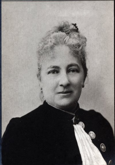 朱丽叶亚当（1836-1936）的肖像，法国作家和女权主义者。 作者 法国摄影师