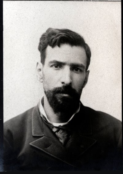 Brazza（1852-1905），佛朗哥意大利探险家Pietro Paolo Savorgnan的肖像。 作者 法国摄影师