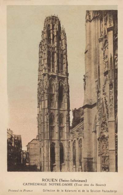 鲁昂，Cathedrale Notre Dame 作者 法国摄影师