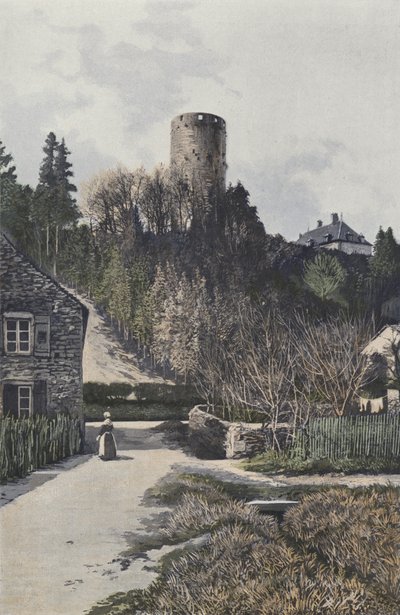 Rupt-sur-Saone，城堡塔楼 作者 法国摄影师