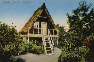 Rural house, Madeira (colour photo) 作者 法国摄影师