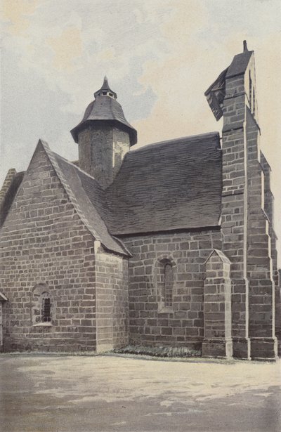 Saint-Cyr-la-Roche，Church，Ensemble N. 作者 法国摄影师