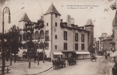 Saint-Jean-De Luz，巴斯克海岸，路易斯四世之家 作者 法国摄影师