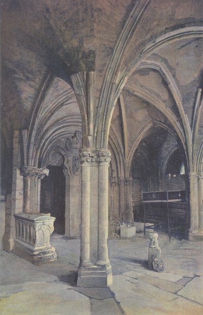 Saint-Pere-sous-Vezelay，Church，Porch O（修复前） 作者 法国摄影师