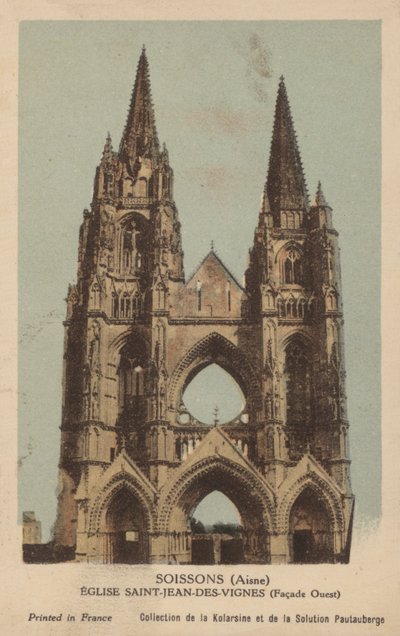 Soissons，Saint Jean Des Vignes教堂 作者 法国摄影师