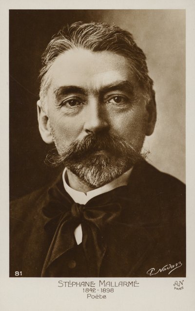 Stephane Mallarme（1842-1898），法国诗人 作者 法国摄影师