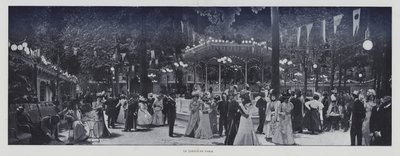 The Jardin de Paris (b/w photo) 作者 法国摄影师