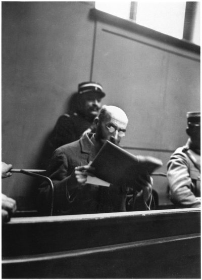 Henri Desire Landru的审判（1869-1922）1921年11月20日 作者 法国摄影师