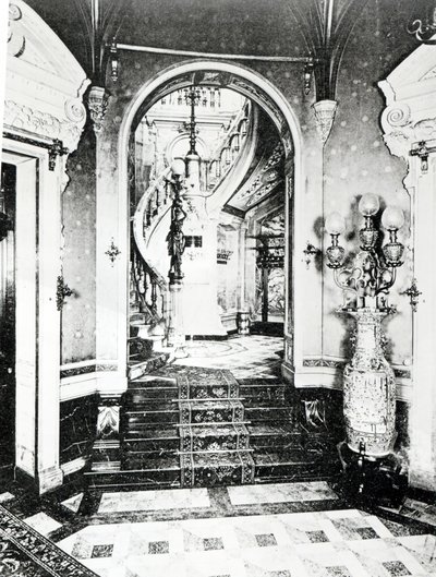 Hotel de Paiva酒店的前庭和Onyx楼梯 作者 法国摄影师