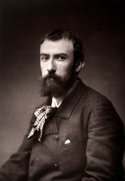 艺术家Henri Lerolle于1885年在巴黎沙龙上饰演 作者 法国摄影师
