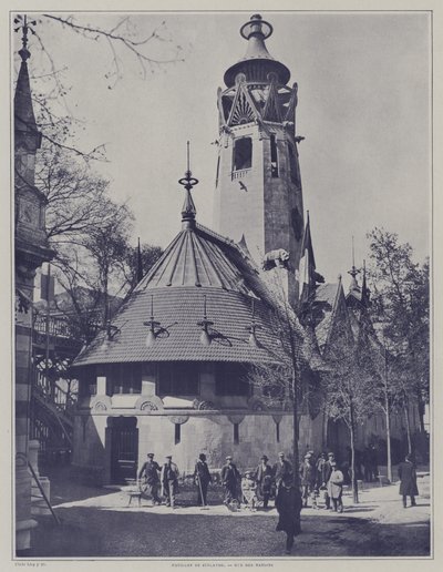 The pavilion of Finland at the Exposition Universelle 1900, Paris (b/w photo) 作者 法国摄影师