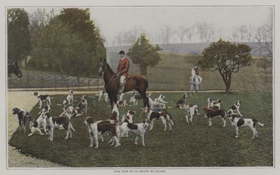 Tom Firr and the hounds of the Quorn Hunt, Leicestershire (colour photo) 作者 法国摄影师