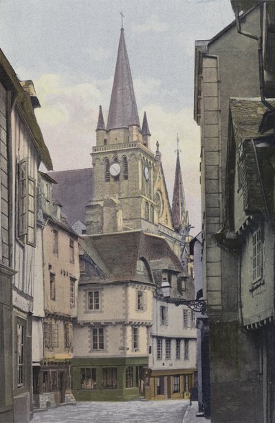 Vannes，Cathedrale和rue de lHotel-de-Ville 作者 法国摄影师