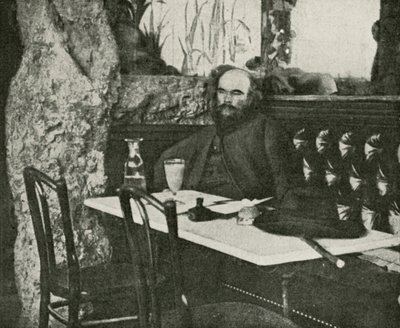 Verlaine, the poet of absinthe (b/w photo) 作者 法国摄影师