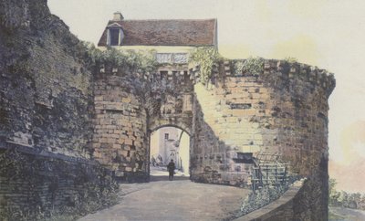Vezelay，Porte Neuve，在城外 作者 法国摄影师