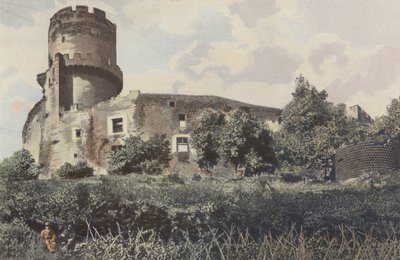 Volvic，前Chateau de Tournoel，概述 作者 法国摄影师