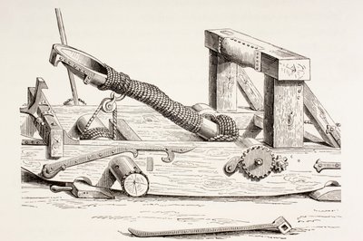 15世纪的芒果，来自中世纪的艺术，1873年出版 作者 法语学校