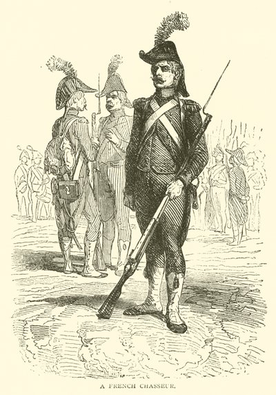 A French Chasseur (engraving) 作者 法语学校