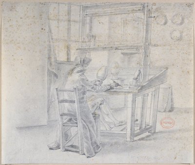1748年Sevres工厂的瓷器画家 作者 法语学校