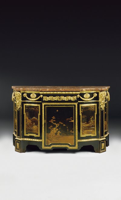 路易十五后期的马桶，c.1763-70 作者 法语学校