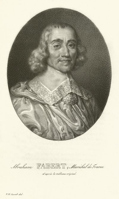 Abraham Fabert，法国Marechal 作者 法语学校