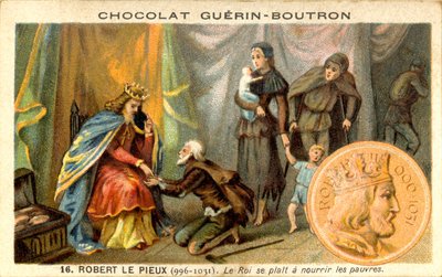 巧克力的广告色谱技术葛兰·布特罗恩（Guerin Boutron），罗伯特二世（Robert II）称996至1031年间的法兰克虔诚之王（The Pious King of the Franks） 作者 法语学校