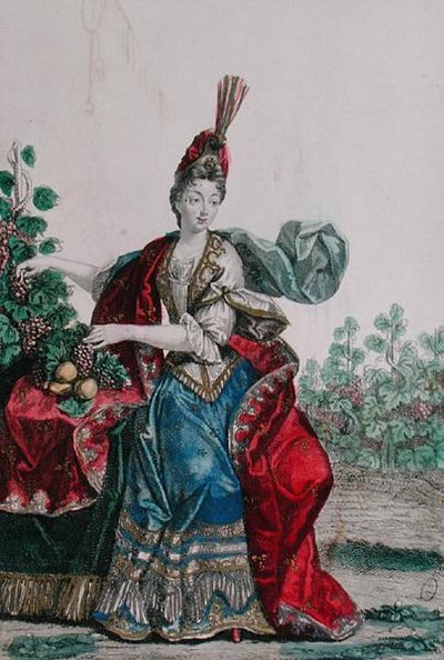 秋天的寓言（彩绘版画） 作者 法语学校