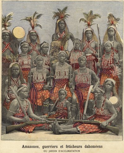 达荷美的亚马逊，战士和巫医 作者 French School