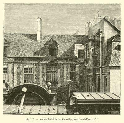 Old Vieuville酒店，Saint-Paul街，2号 作者 法语学校