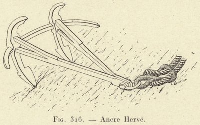 Ancre Herve（雕刻）。 作者 法语学校