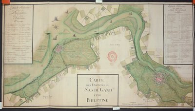 1747年Sas van Gent和荷兰菲律宾周边地区（纸笔，墨水和纸张） 作者 法语学校