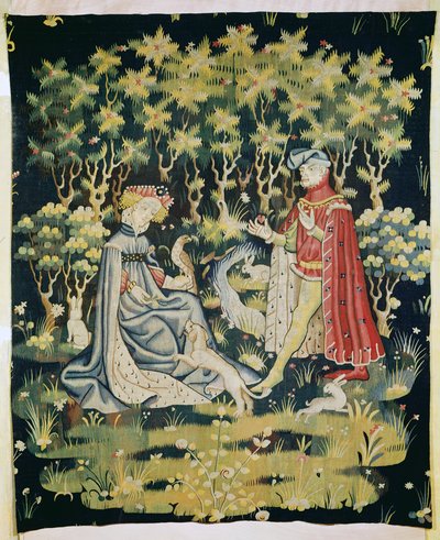 Arras Tapestry，心灵的提供（挂毯） 作者 法语学校