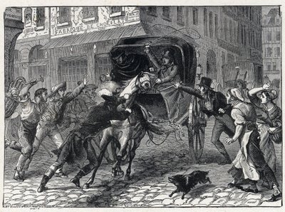 3月9日，旺地战争期间的Chouan长Georges Cadoudal（1771-1804）被逮捕。 作者 法语学校