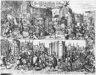 1617年4月24日，Concino Concini，Marquis和Ancre元帅的逮捕，审判和酷刑 作者 法语学校
