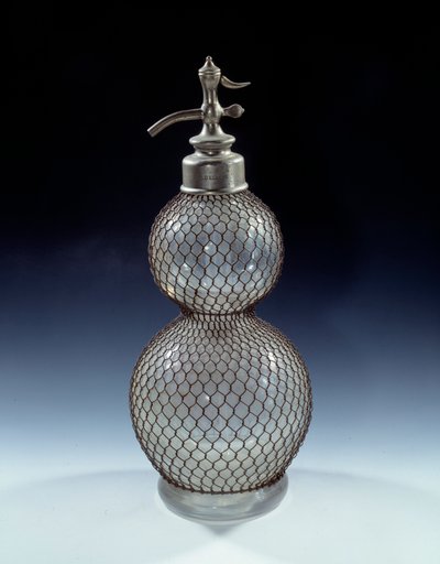 法国艺术：玻璃虹吸管，20 世纪。 作者 法语学校
