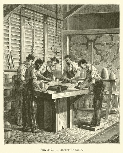 雕刻工作室 作者 法语学校