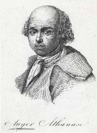 Athanase Auger（雕刻）。 作者 法语学校