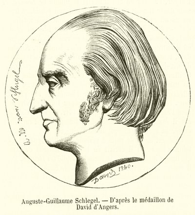 Auguste-Guillaume Schlegel (雕刻) 作者 法语学校