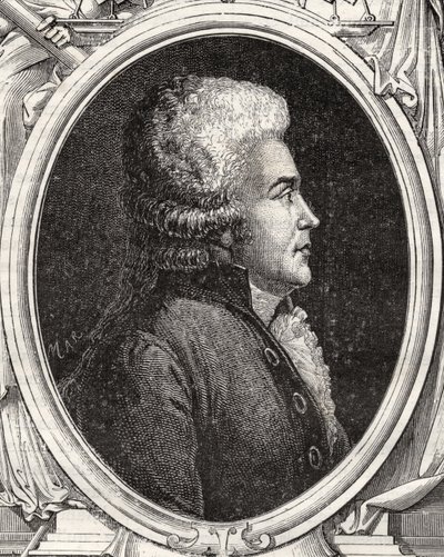 Kervelegan的Augustin Bernard Francois Legoazre，来自Louis Blanc的“法国革命史”（1811-82） 作者 法语学校