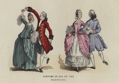 球服，1762年 作者 法语学校