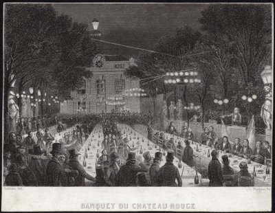 Chateau Rouge宴会 作者 法语学校