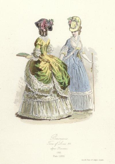 Baronesses，法国路易十六时代 作者 法语学校
