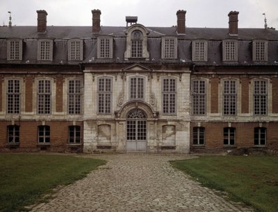 巴洛克式建筑：Hotel des Rams（17 世纪），索姆省阿比维尔（80）的正面。 作者 法语学校