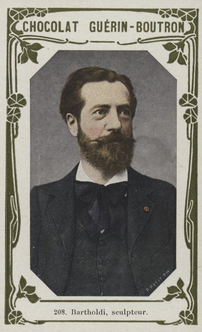 Bartholdi，雕塑家（彩色照片） 作者 法语学校