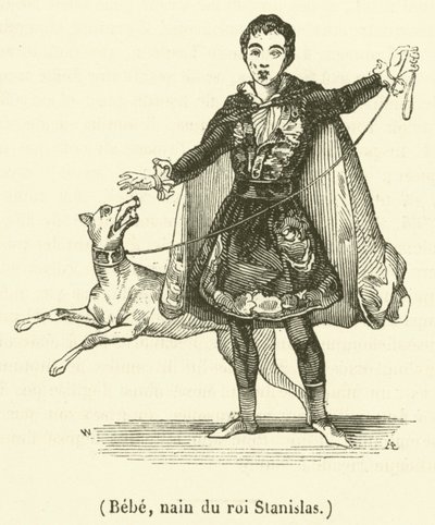 Bebe, nain du roi Stanislas (engraving) 作者 法语学校
