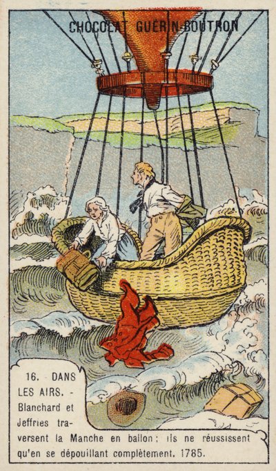 Blanchard and Jeffries make the first successful balloon flight across the English Channel 作者 法语学校