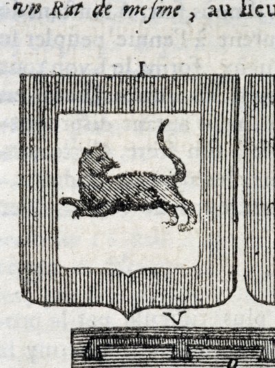 皮埃尔·帕利奥特 (Pierre Palliot) 所著的“La Vraye and Perfect Science of Arms or the Armorial Index”中意大利步兵团的 Blazon 作者 法语学校