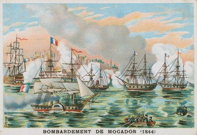 1844年，法国人对摩洛哥摩加多尔的轰炸 作者 法语学校